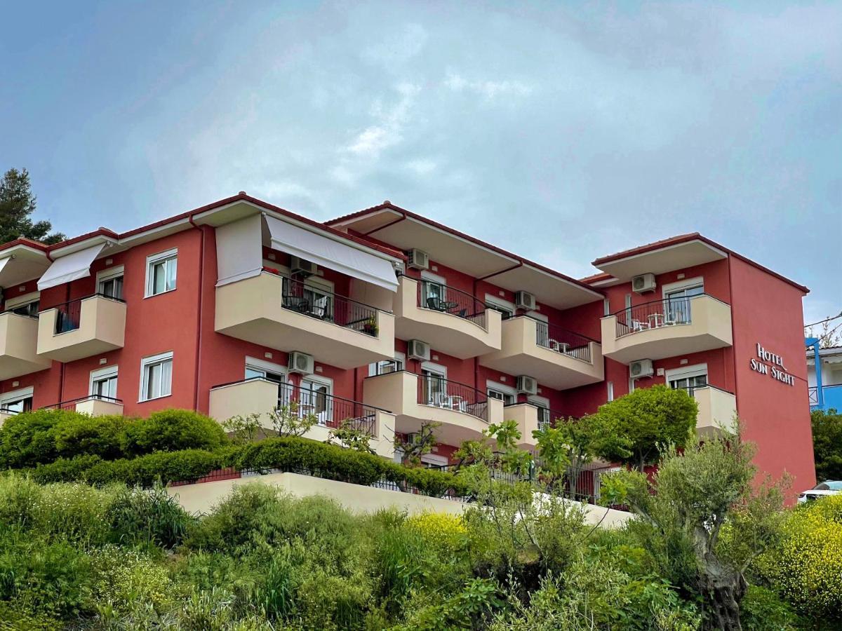Hotel Sun Sight Pefkochori Ngoại thất bức ảnh