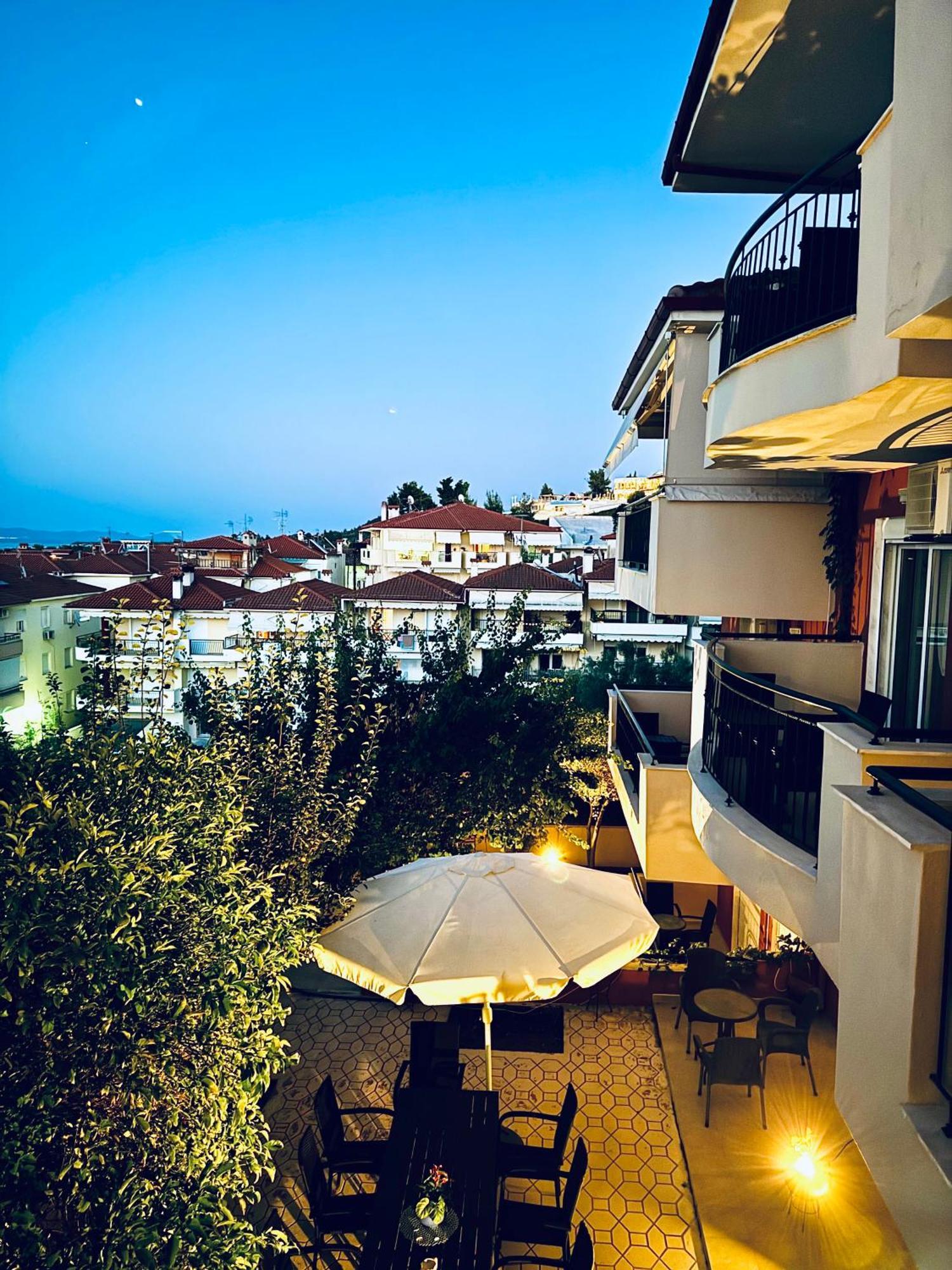 Hotel Sun Sight Pefkochori Ngoại thất bức ảnh