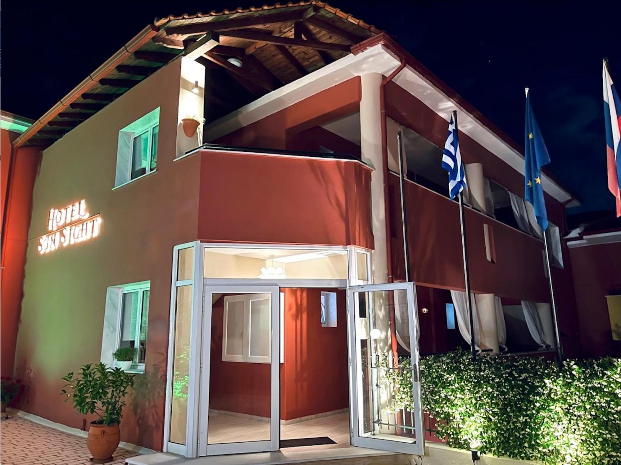 Hotel Sun Sight Pefkochori Ngoại thất bức ảnh